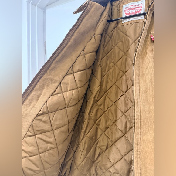 New Levi’s jacket Men's Cotton Canvas Zip-Front Utility Size M New with tag - Picture 11 of 14